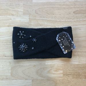 Victoria’s Secret beaded winter headband NWT